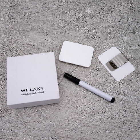 Welaxy storage & organize White-L Welaxy High quality Premium Plastic Basket Labels Clip For Baskets